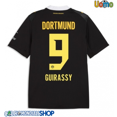 Maglie da calcio Borussia Dortmund Serhou Guirassy #9 Seconda Maglia 2026-27 Manica Corta